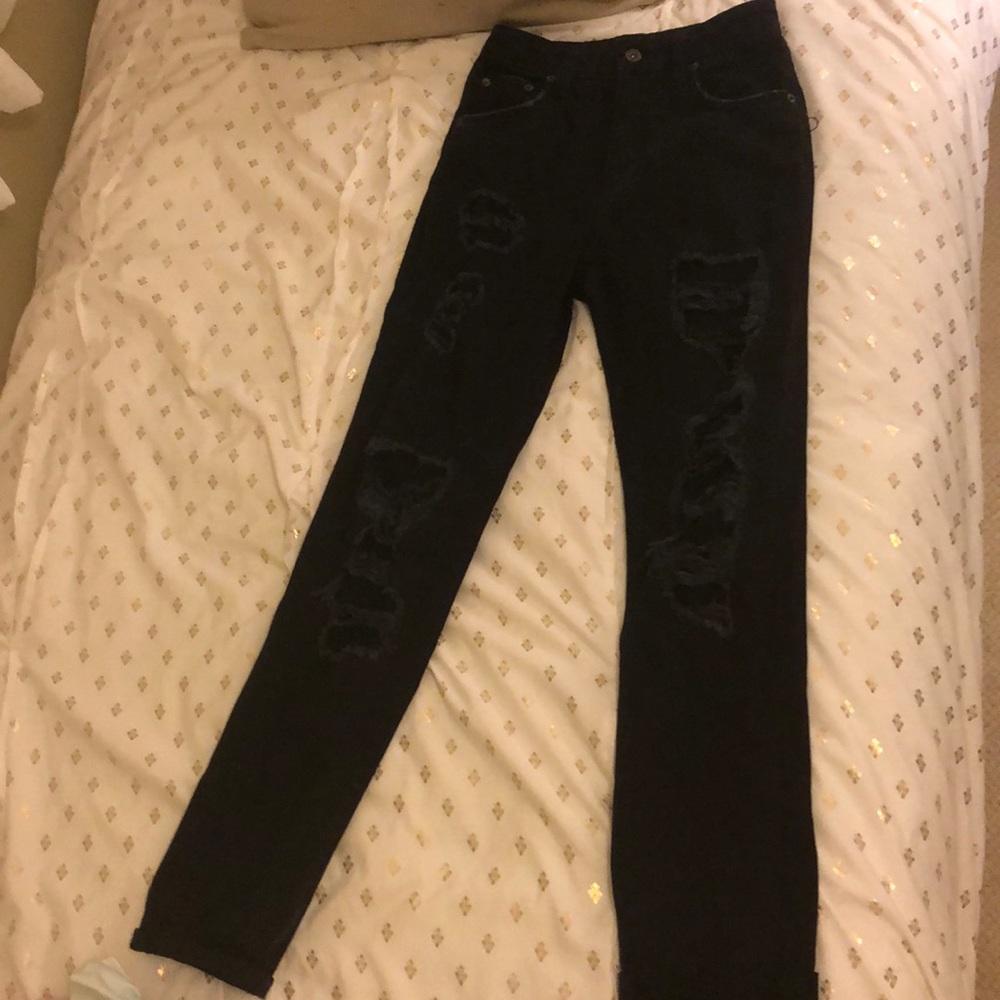 LF/Carmar black denim jeans